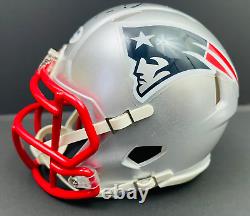 Tom Brady Signed New England Patriots Authentic Mini Helmet Psa Dna Coa
