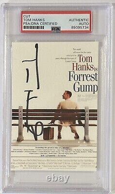 Tom Hanks SIGNED Forrest Gump Movie Poster Picture Print PSA DNA COA Autograph