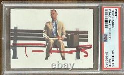 Tom Hanks SIGNED Forrest Gump Photo Trading Card Print PSA DNA COA Autographed