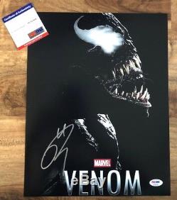 Tom Hardy Signed 11x14 Photo Movie Poster Autographed Venom Psa/dna Coa