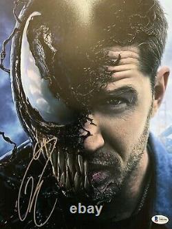 Tom Hardy Signed Venom 11x14 Photo Beckett BAS COA T00190 PSA/DNA