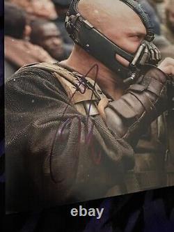 Tom Hardy hand signed PSA/DNA COA Bane in Dark Knight 11x14