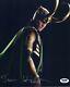 Tom Hiddleston Loki Avengers 8x10 Photo Signed Autographed Psa/dna Coa