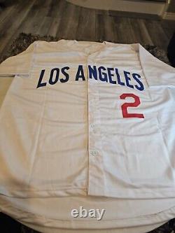 Tom Lasorda Autographed/Signed Jersey PSA/DNA COA White Custom Jersey Tommy