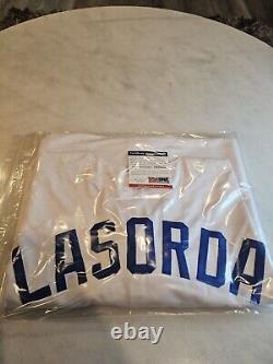 Tom Lasorda Autographed/Signed Jersey PSA/DNA COA White Custom Jersey Tommy