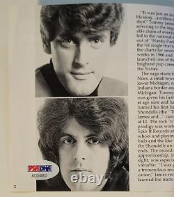 Tommy James Signed Psa/dna Coa Music Singer Autographed CD Display Shondells