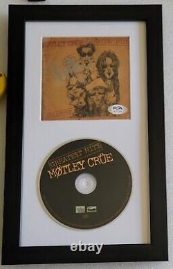 Tommy Lee CD Display Psa Certified Coa Signed Motley Crue Autographed Psa/dna