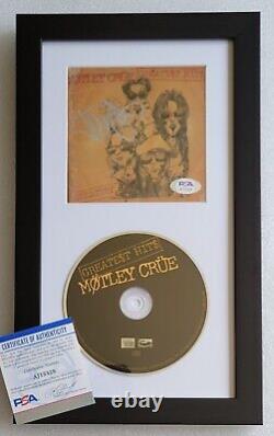 Tommy Lee CD Display Psa Certified Coa Signed Motley Crue Autographed Psa/dna