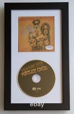 Tommy Lee CD Display Psa Certified Coa Signed Motley Crue Autographed Psa/dna