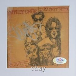 Tommy Lee CD Display Psa Certified Coa Signed Motley Crue Autographed Psa/dna