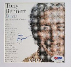 Tony Bennett CD Display Psa/dna Certified Coa Signed Music Autographed Psa Gift