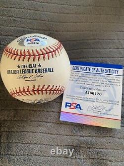Tony Gwynn Signed Final Game Baseball HOF 07 Commemorative Logo Ball PSA/DNA COA