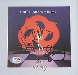 Traffic Signed Psa/dna Coa Steve Winwood Jim Capaldi Autographed CD Display Psa