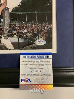 Travis Scott Signed 8x10 Photo Framed PSA/DNA COA Astroworld Rapper RARE