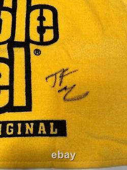 Troy Fautanu Signed Autograph Pittsburgh Steelers Terrible Towel Psa/dna Coa Nwt