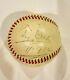 Ty Cobb Hand Signed Dated Spalding Baseball Psa/dna Coa Autographed Detroit