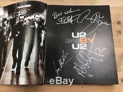 U2 by U2 Signed Book PSA DNA COA Fully Autographed