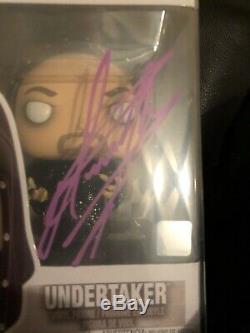 Undertaker Signed WWE FUNKO Series 69 Pop PSA DNA COA