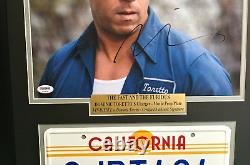 VIN DIESEL signed Fast And The Furious Car Prop PSA/DNA COA Frame 1970 Charger