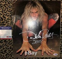 Van Halen David Lee Roth signed autographed photo 80's poster PSA DNA COA ROCK