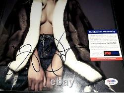 Victoria Justice Signed 11x14 Photo Psa/dna Coa Sexy Authentic Autograph