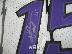 Vince Carter Toronto Raptors Nba Autographed / Signed Jersey With Psa/dna Coa