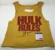 Vintage Hulk Hogan Signed Wwf Original Hulk Rules Tank Top Shirt Wwe Psa/dna Coa