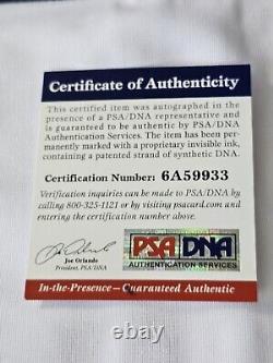 Vladimir Guerrero Sr Autographed/Signed Jersey PSA/DNA COA Los Angeles Angels LA