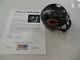 Walter Payton Autographed Signed Chicago Bears Mini Helmet With Psa/dna Coa