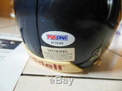 WALTER PAYTON Autographed Signed Chicago Bears Mini Helmet with PSA DNA COA