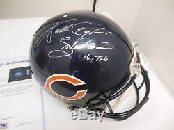 WALTER PAYTON Signed Chicago Bears Full Size Pro Line Helmet PSA/DNA COA AF03346