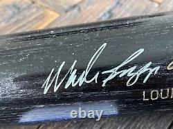 Wade Boggs Signed Black Louisville Slugger Bat Engraved PSA/DNA Authentic COA