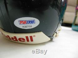 Walter Payton Autographed Signed Chicago Bears Mini Helmet PSA DNA COA