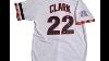 Will Clark Signed San Francisco Giants 1989 World Series Baseball Jersey From Powers Autographs