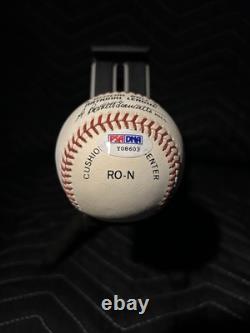 Willie Mays, Hank Aaron, Eddie Murray Signed Baseball PSA DNA COA