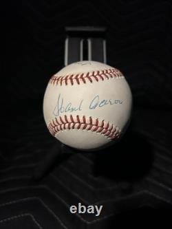 Willie Mays, Hank Aaron, Eddie Murray Signed Baseball PSA DNA COA