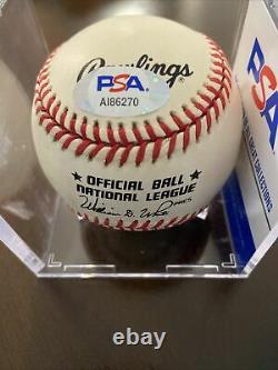 Willie Mays PSA DNA COA Autograph National League ONL Auto Signed Baseball