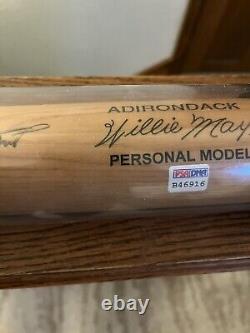 Willie Mays Signed Adirondack Bat Autographed PSA/DNA COA San Francisco Giants