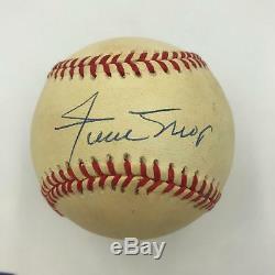 Willie Mays Signed Official National League Baseball With PSA DNA COA Auto
