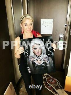 Wwe Alexa Bliss Hand Signed Autographed 16x20 Photo With Proof And Psa Dna Coa 2