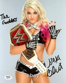 Wwe Alexa Bliss Hand Signed Autographed 8x10 Photo With Proof And Psa Dna Coa 26