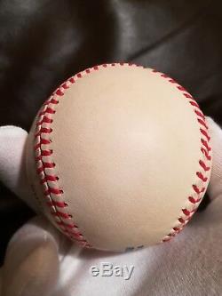 YOGI BERRA Signed Auto Baseball Statball Inscription Stat HOF PSA/DNA COA RARE