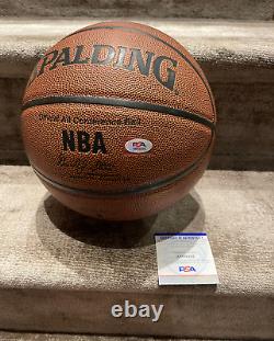 Yao Ming Signed Basketball Autographed Ball Rockets Autograph PSA/DNA COA