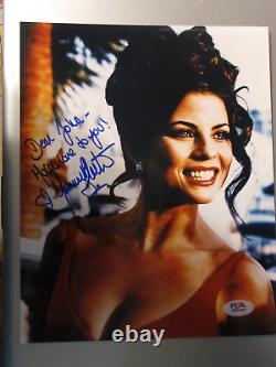 Yasmine Bleeth SIGNED 8 X 10 AUTOGRAPH PSA/DNA COA Certificate Included