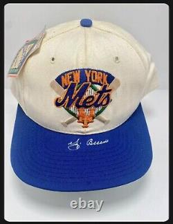 Yogi Berra Signed Hat Mets Psa/dna & Jsa Coa Certified 2x? Rare Memories 11
