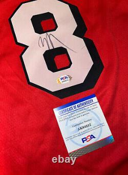 Zach Lavine Signed Jersey Psa/dna Coa Autographed Chicago Bulls Jordan