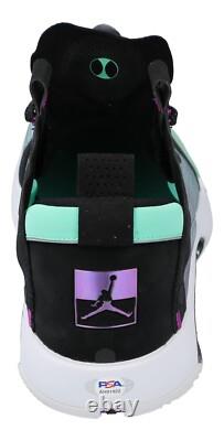 Zion Williamson Signed Air Jordan XXXIV Blue Void Shoe PSA COA PSA/DNA Autograph