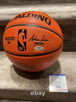 Zion Williamson Signed Basketball Autographed Ball Pelicans PSA/DNA COA
