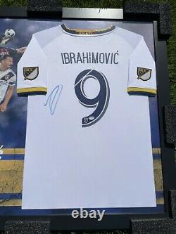 Zlatan Ibrahimovic Signed / Framed LA Galaxy Jersey PSA/DNA COA #9 Sweden Milan